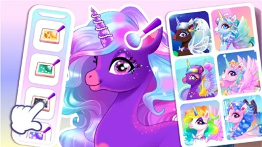 Unicorn Dress up Game for Kids screenshot 0