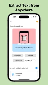 Picture to text: Image Scanner screenshot 0