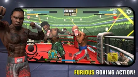 BKB: Boxing Action Fight Games screenshot 0