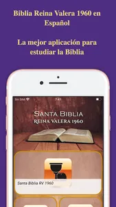 Biblia Reina Valera Español screenshot 0