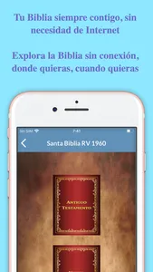 Biblia Reina Valera Español screenshot 1