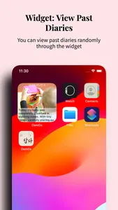 Diary Widget: Damda screenshot 4