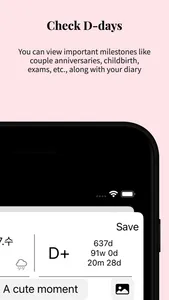 Diary Widget: Damda screenshot 7