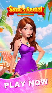 Sara's Secret : Merge&Makeover screenshot 0