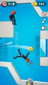 Bullet Smile: Ragdoll Puzzles screenshot 3