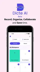 Dicte: AI Meeting Assistant screenshot 0