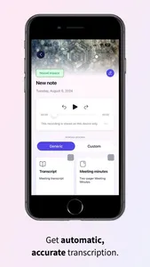 Dicte: AI Meeting Assistant screenshot 2