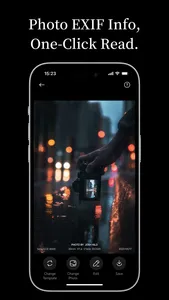 OneLine：EXIF Frame & Watermark screenshot 0