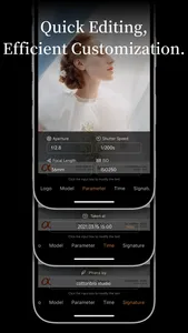 OneLine：EXIF Frame & Watermark screenshot 2