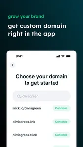 Linck: Link in Bio with Domain screenshot 1