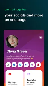 Linck: Link in Bio with Domain screenshot 2