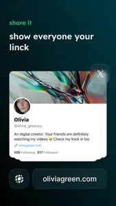 Linck: Link in Bio with Domain screenshot 5