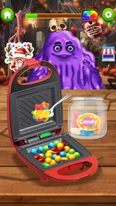 Halloween ASMR Cooking screenshot 1
