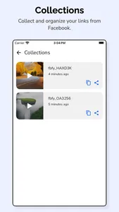 FSaver - Facebook Video Saver screenshot 1