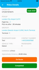 MMA Transfers - Driver screenshot 2