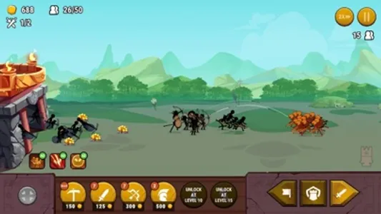 Stick Defense: Survival War screenshot 2