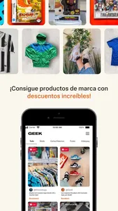 Geek: compra en directo screenshot 3