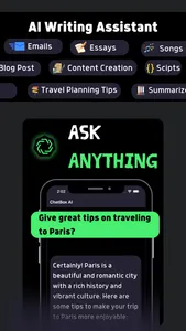 AI Chatbot: ChatBox & Keyboard screenshot 1