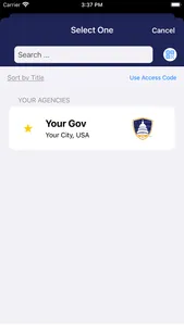 Gov Connect by OCV screenshot 2