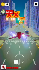 Superhero Run Robot Invasion screenshot 6