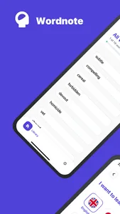 Wordnote - Learn vocabulary screenshot 1