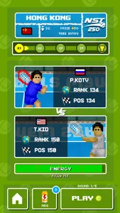 Retro Slam Tennis screenshot 2