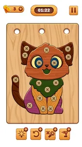 Screw Puzzle: Wood Nut & Bolt™ screenshot 2