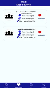 Hazi ( Mon emploi a Mayotte ) screenshot 1