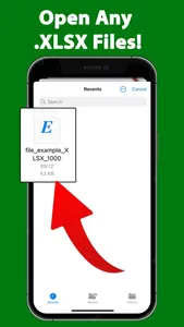 XLSX Reader Converter XLS PDF screenshot 0