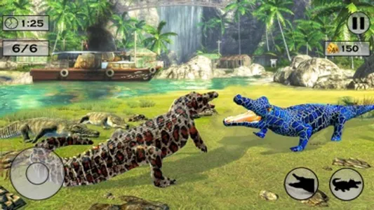 Wildlife Crocodile Games screenshot 0