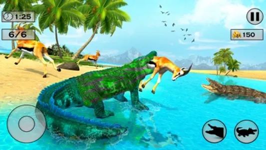 Wildlife Crocodile Games screenshot 2
