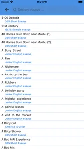 2400 English Essays screenshot 5