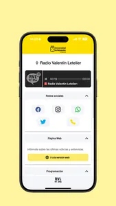 Radio Valentín Letelier screenshot 2