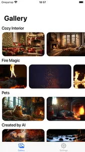 Cozy Fire: Bonfire Wallpapers screenshot 0