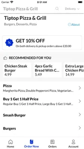 Tiptop Pizza & Grill screenshot 2