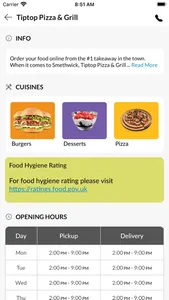 Tiptop Pizza & Grill screenshot 4