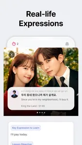 Learn Korean via KDrama:Ganada screenshot 1