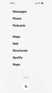 on point | Minimal Home Screen screenshot 0