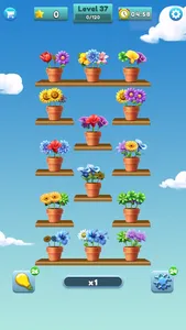 Flower Matching Game screenshot 2