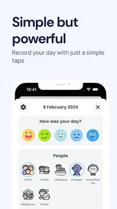 Blissful Journal, Mood Tracker screenshot 1