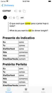 Portuguese Dictionary - words screenshot 1
