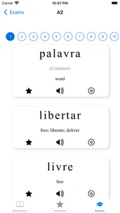 Portuguese Dictionary - words screenshot 3