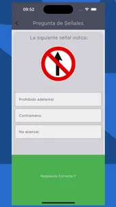 Preguntas examen de conducir screenshot 2