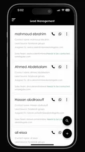 MB CRM App screenshot 2