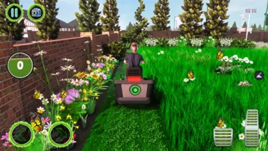 Greenup Lawn Mowing Simulator! screenshot 0