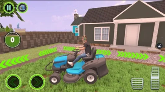 Greenup Lawn Mowing Simulator! screenshot 2