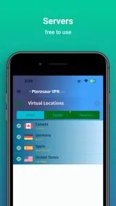 Pterosaur VPN screenshot 2