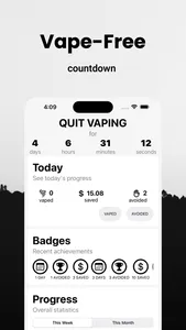 Quit Vaping・Stop E-Cig Buddy screenshot 0