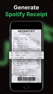 Receiptify - Get Music Receipt screenshot 1