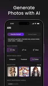 AERO AI: Art, Avatar Generator screenshot 3